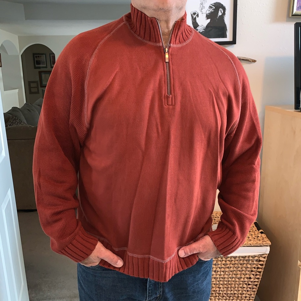 Tommy Bahama Half Zip Sweater